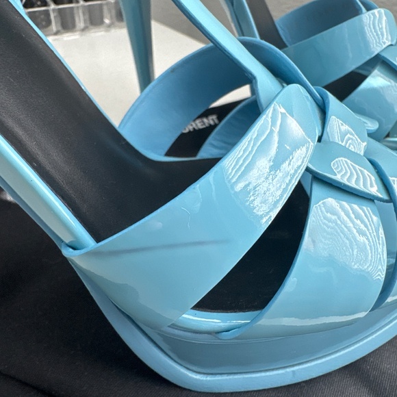 YSL Saint Laurent Tribute Platform Sandals - Picture 4 of 5